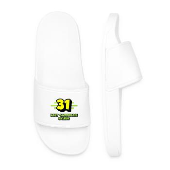 Haut Garonnais râleur - Claquettes Homme - blanc - Devant