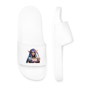 Psy Night Elves — Mystic Girl - Men’s Pool Sliders - white - Front