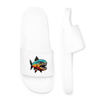 Piranha - Claquettes Homme - blanc - Devant