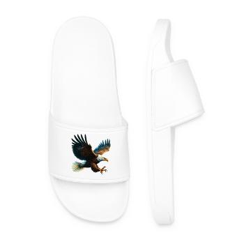 Eagle - Men’s Pool Sliders - white - Front