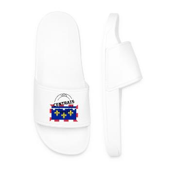 Centrais - Men’s Pool Sliders - white - Front