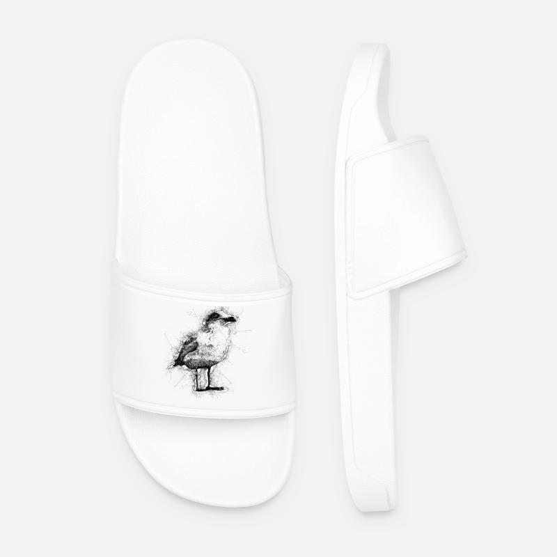 Gull - Men’s Pool Sliders - white
