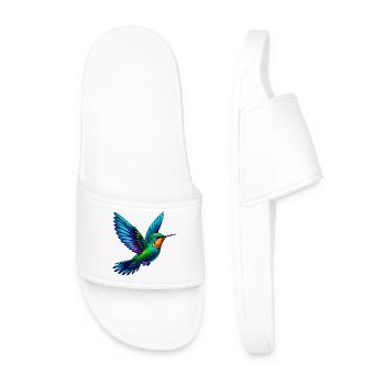 Hummingbird - Men’s Pool Sliders - white - Front