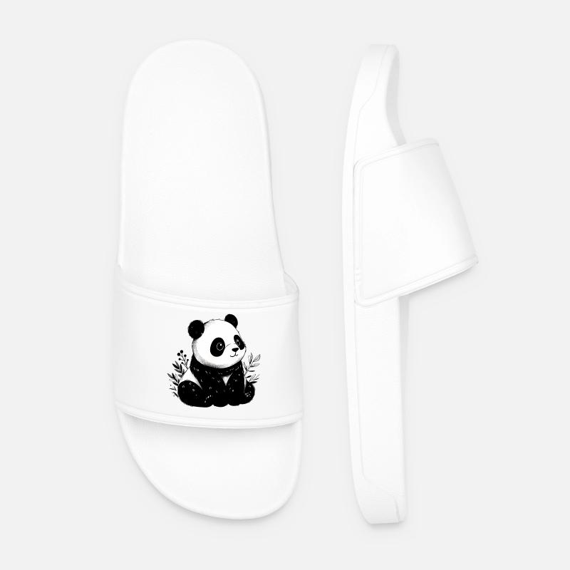 Panda - Men’s Pool Sliders - white