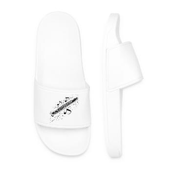 Flute music - Men’s Pool Sliders - white - Front