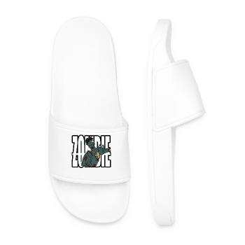 zombie - Men’s Pool Sliders - white - Front