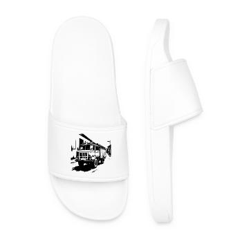 Fire brigade East legend - Men’s Pool Sliders - white - Front