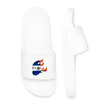 Drapeau du Salvador - Le Sauveur - Ninja - Claquettes Homme - blanc - Devant
