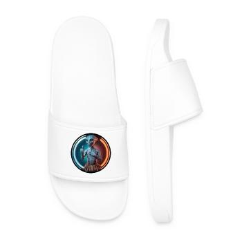 Extraterrestre éveillé - Claquettes Homme - blanc - Devant