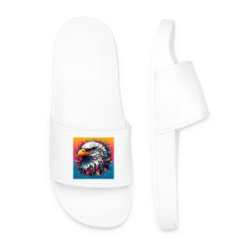 eagle - Men’s Pool Sliders - white - Front