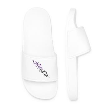 Étoile Ornement Tribal Design - Claquettes Homme - blanc - Devant