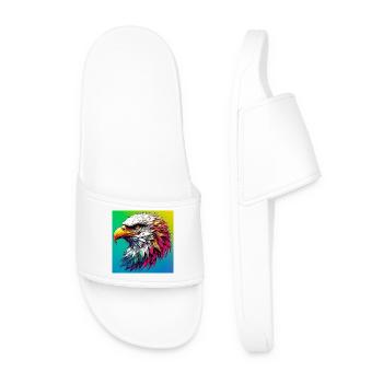 eagle - Men’s Pool Sliders - white - Front