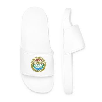 Sauvage, libre et indompté depuis 10/2005 - Claquettes Homme - blanc - Devant