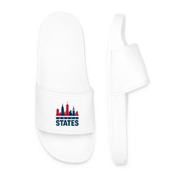 American Skyline Patriot - Men’s Pool Sliders - white - Front