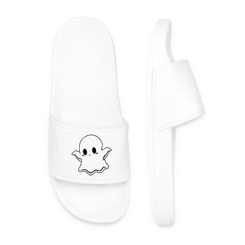 T-shirt d’Halloween Ghost spooky chemise mignonne - Claquettes Homme - blanc - Devant