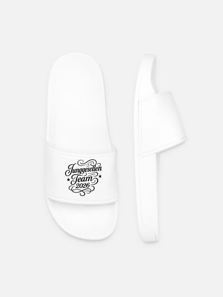 Bachelor Team 2026 Jga - Men’s Pool Sliders - white