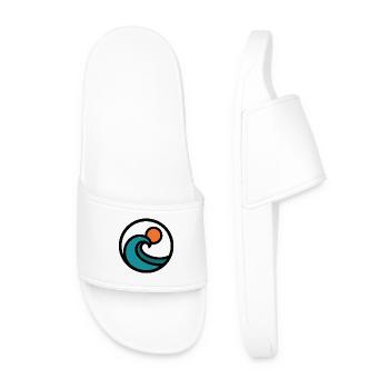 Ocean Spirit - Men’s Pool Sliders - white - Front