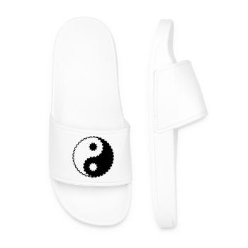 Équipement Yin Yang – Équilibre et technique asiatiques - Claquettes Homme - blanc - Devant