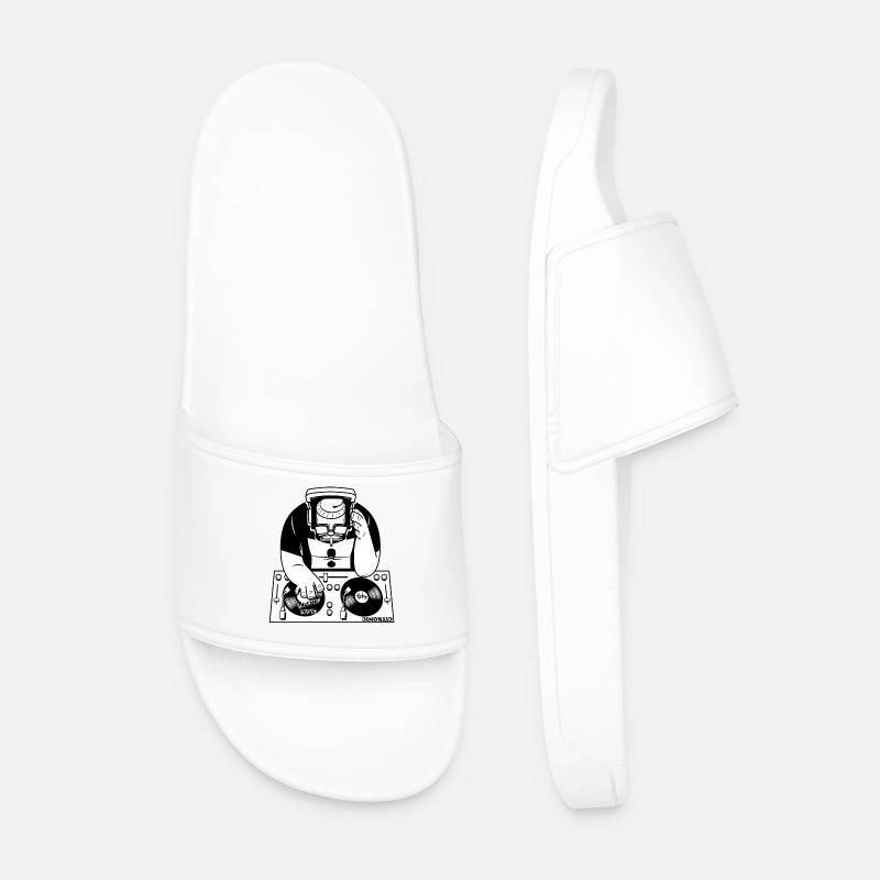 DJ - Men’s Pool Sliders - white