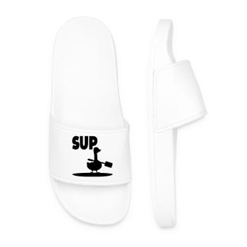 SUP Goose Water Sports Paddling - Men’s Pool Sliders - white - Front