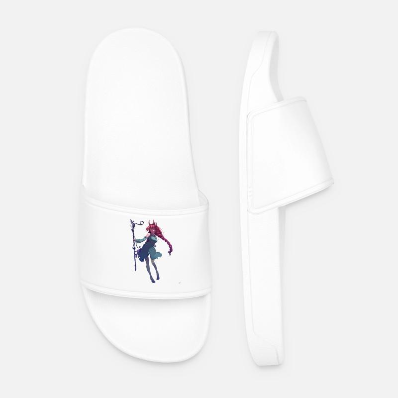 Mage - Men’s Pool Sliders - white