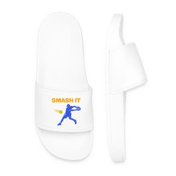 Fracasse, puissance de padel ! Padel Sport - Claquettes Homme - blanc - Devant
