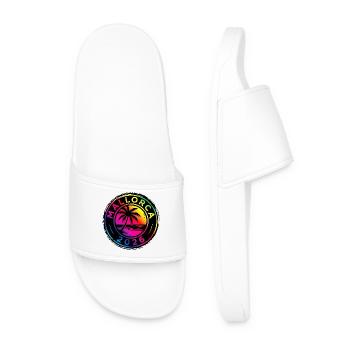 Majorque 2026 Coloré - Claquettes Homme - blanc - Devant