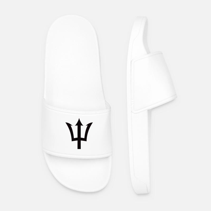 Poseidon - Men’s Pool Sliders - white