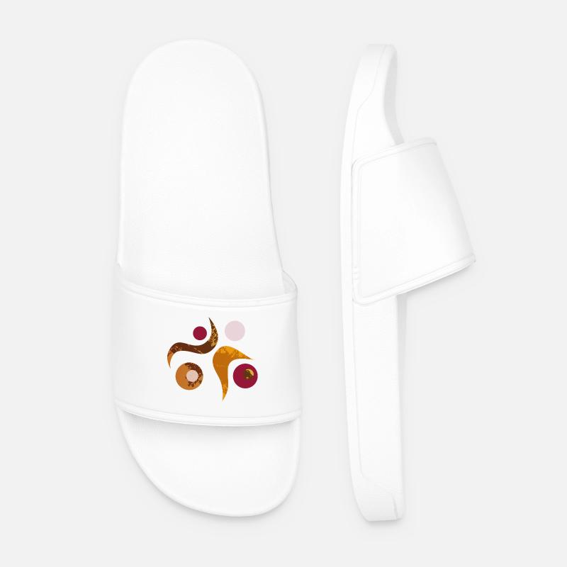 yoga-design_49 - Männer Badelatschen - Weiß