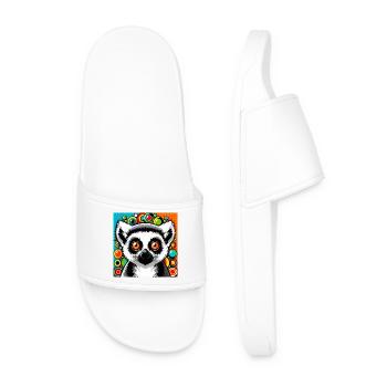 Lemur - Men’s Pool Sliders - white - Front