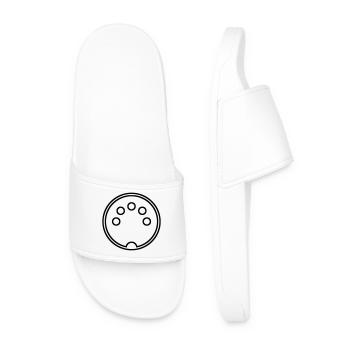Connecteur MIDI - Claquettes Homme - blanc - Devant