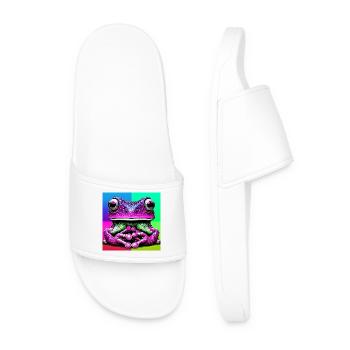 frog - Men’s Pool Sliders - white - Front