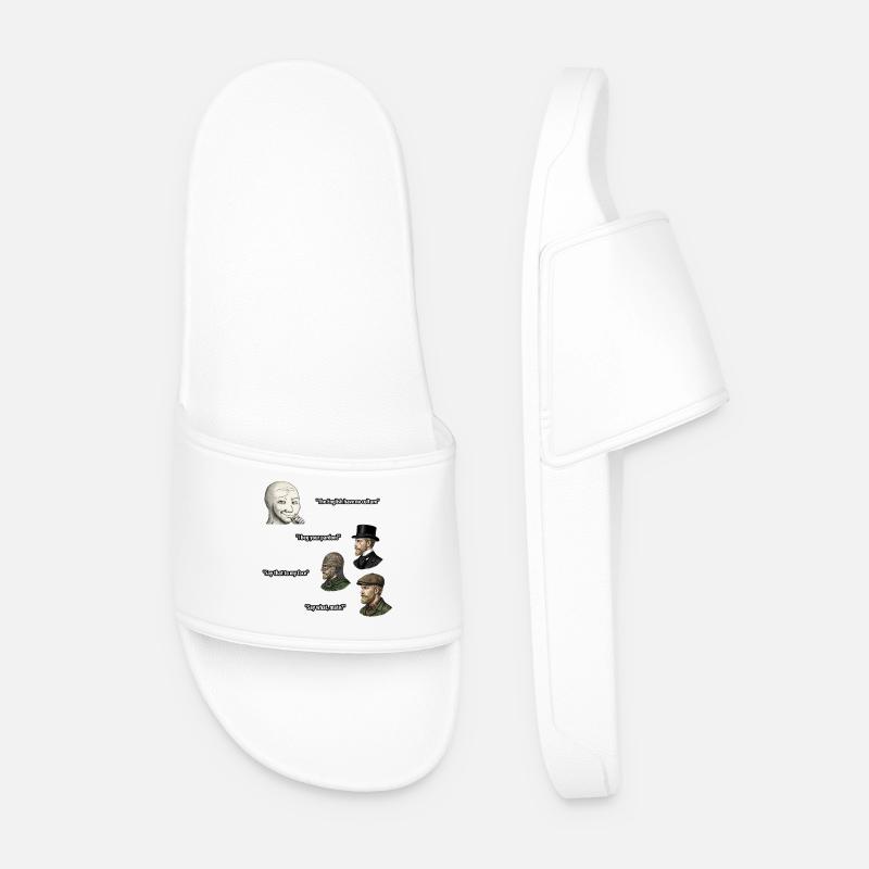 PROENGLAND - Männer Badelatschen - Weiß