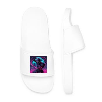 Ninja Neon : Tempête d’énergie urbaine - Claquettes Homme - blanc - Devant