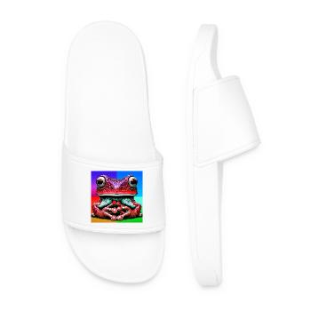 frog - Men’s Pool Sliders - white - Front