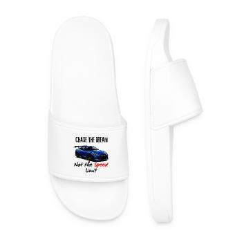 Built For Speed - Men’s Pool Sliders - white - Front