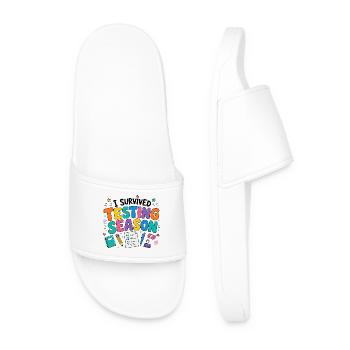 J’ai survécu à la phase d’examens Humour scolaire - Claquettes Homme - blanc - Devant