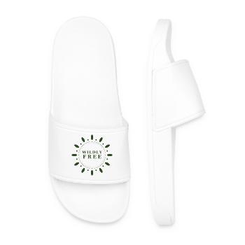 Couronne sauvagement libre - Claquettes Homme - blanc - Devant