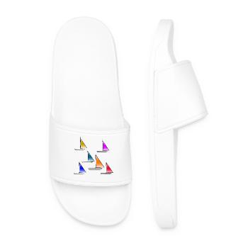 Voile - Claquettes Homme - blanc - Devant