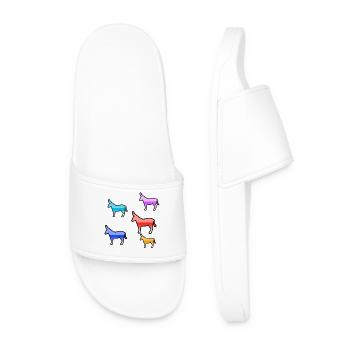 donkey - Men’s Pool Sliders - white - Front