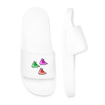 Sail - Men’s Pool Sliders - white - Front