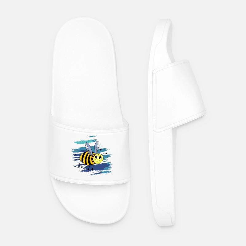 insect - Men’s Pool Sliders - white