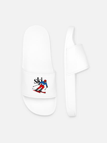 Ski Sport - Claquettes Homme - blanc