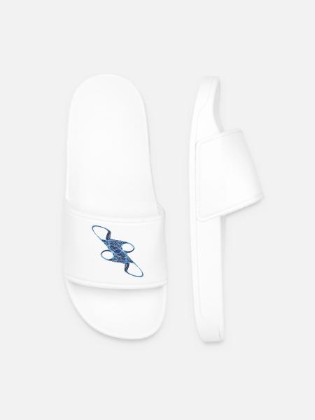 Souffle de l’invisible - Claquettes Homme - blanc