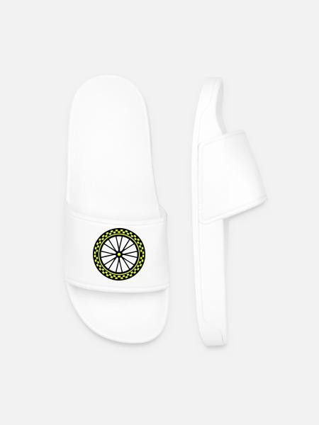 Bicycle Balance Bike Image - Claquettes Homme - blanc