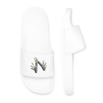 Modèle multitool Blue Mech - Claquettes Homme - blanc - Devant