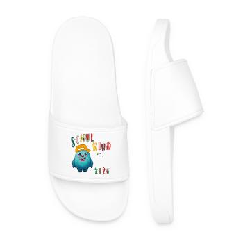 Effectifs scolaires 2026 - Claquettes Homme - blanc - Devant