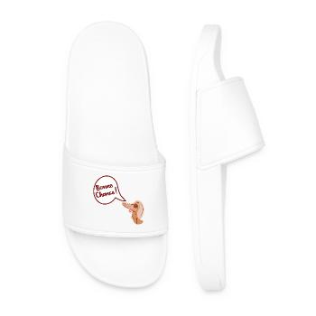 Bonne Chance Chien - Claquettes Homme - blanc - Devant