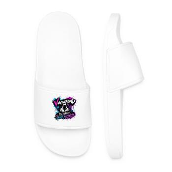 Vagabond Ghost Graffiti - Men’s Pool Sliders - white - Front