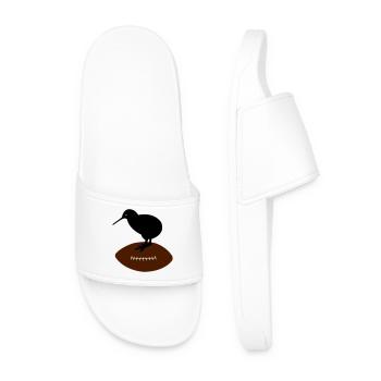Kiwi Rugby - Claquettes Homme - blanc - Devant